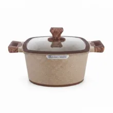 سرویس قابلمه و تابه گرانیتی 10 پارچه بازرگانی زیو مدل ZCS-8300/5S32 JUMBO SERIES