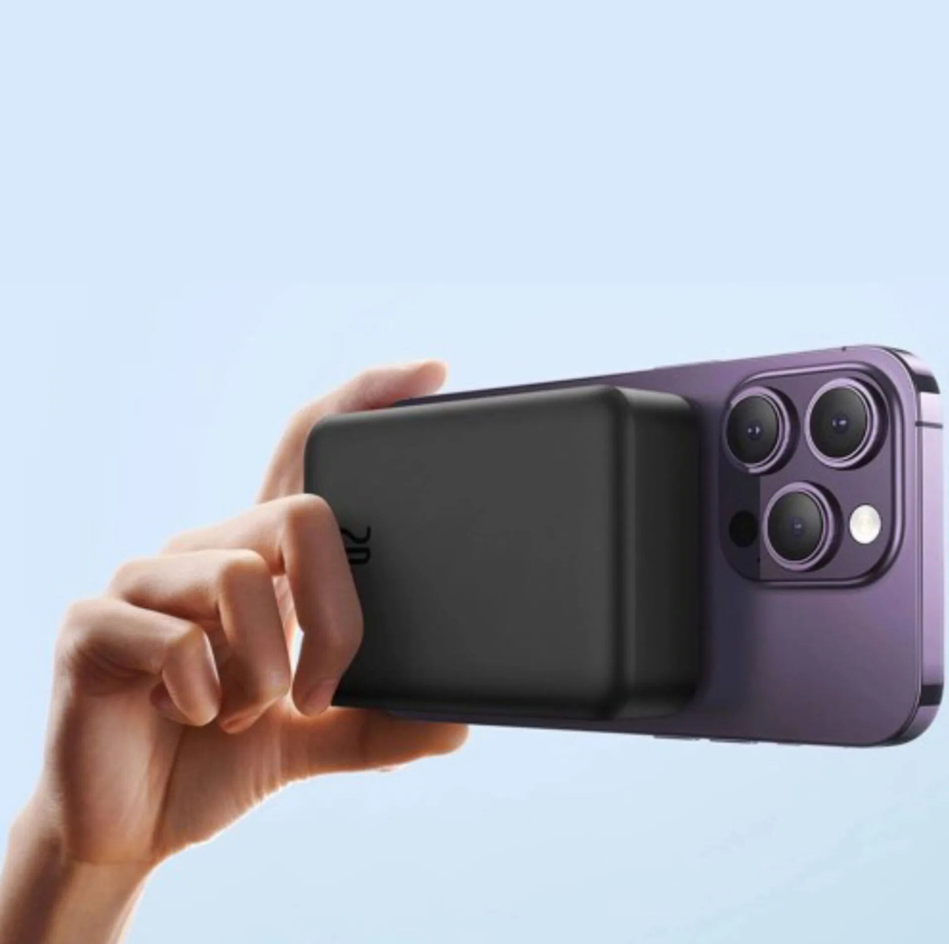 پاوربانک بیسوس مدل MAGNETIC MINI 20W ظرفیت 20000 میلی آمپر ساعت