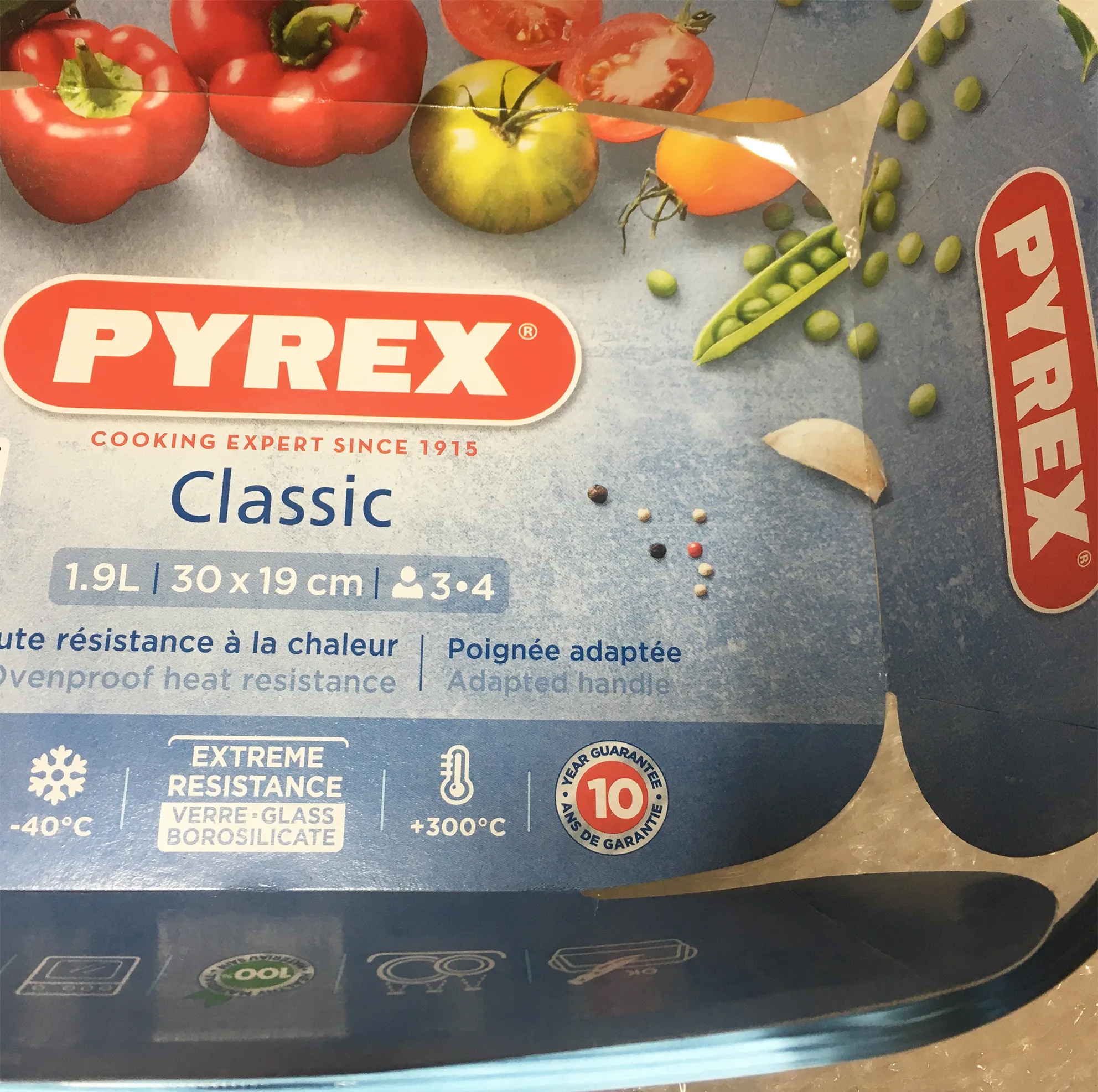 ظرف پخت پیرکس مدل Classic مستطیل کد 230