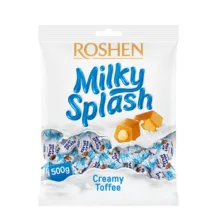 تافی کرم شیری ROSHEN میلکی اسپلش – 500 گرم