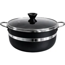 سرویس قابلمه و تابه گرانیتی 7 پارچه مدل Belly