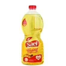 روغن سرخ کردنی بدون پالم شفاف ساعی – 1620 گرم