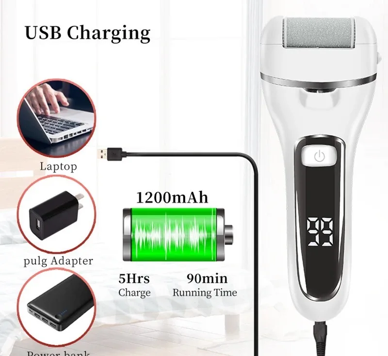 سنگ پا برقی مدل Foot polisher 2024