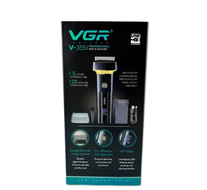 ماشین اصلاح موی صورت وی جی ار مدل V-355