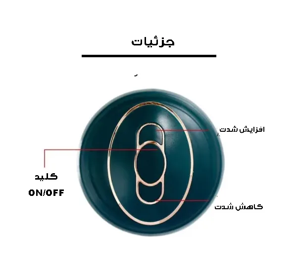 ماساژور سر کد MGE-011