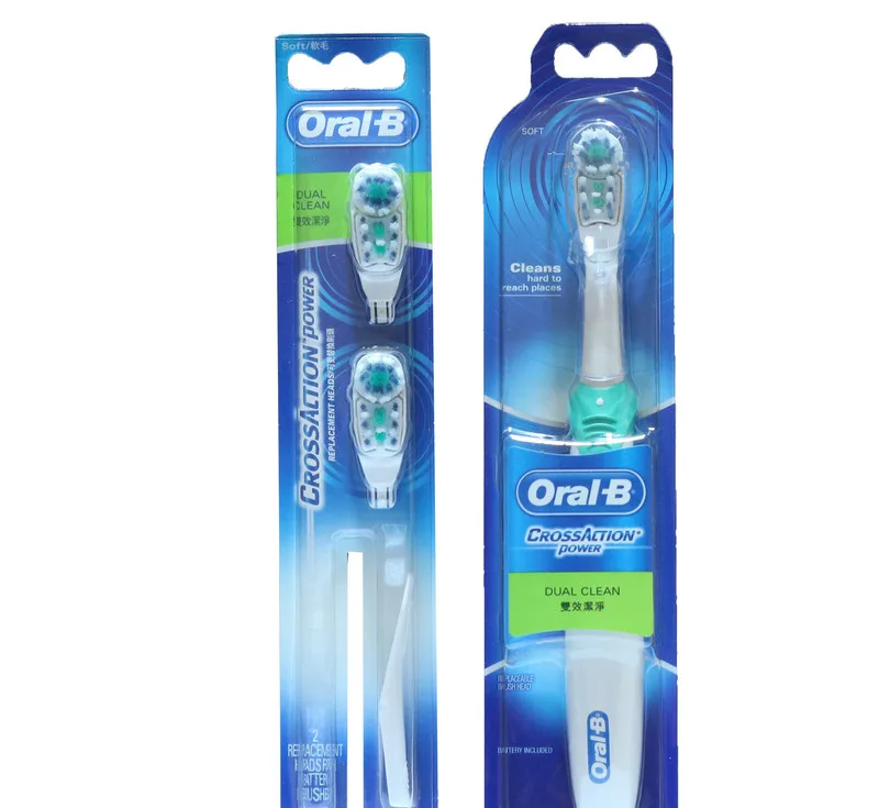 مسواک برقی اورال بی مدل DUAL CLEAN به همراه سری یدک مسواک برقی اورال بی مدل DUAL CLEAN بسته 2 عددی
