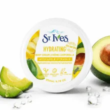 کرم آبرسان بدن St. Ives (مدل آووکادو و ویتامین E)