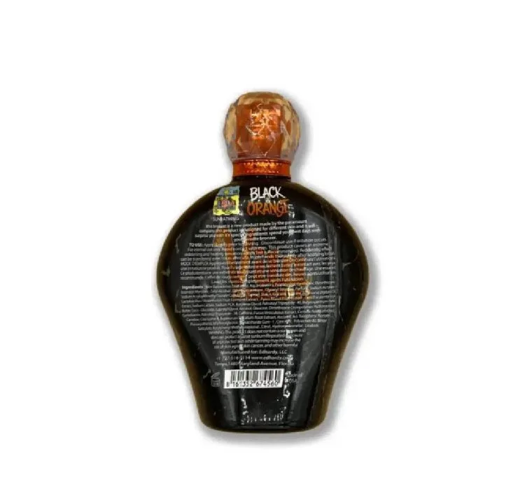 لوسیون سولاریوم بدن پارامونت مدل black & orange حجم 400 میلی لیتر