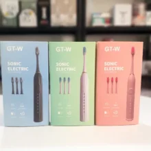 مسواک برقی سونیک مدل GT-W به همراه 4 سری یدک