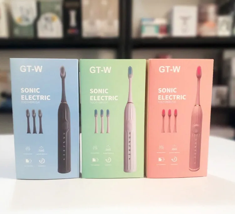 مسواک برقی سونیک مدل GT-W به همراه 4 سری یدک