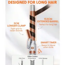 فر کننده مو شیگلم هیر مدل Curling Iron