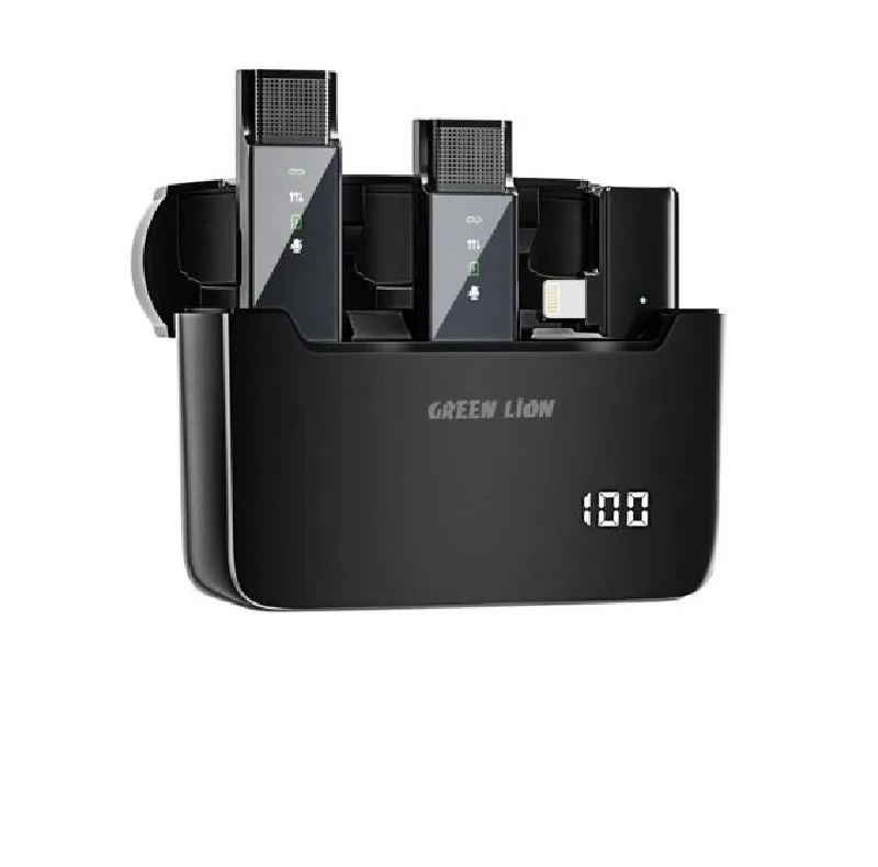 میکرفون بی سیم گرین لاین مدل 2in1 دیجیتال درگاه لایتنینگ