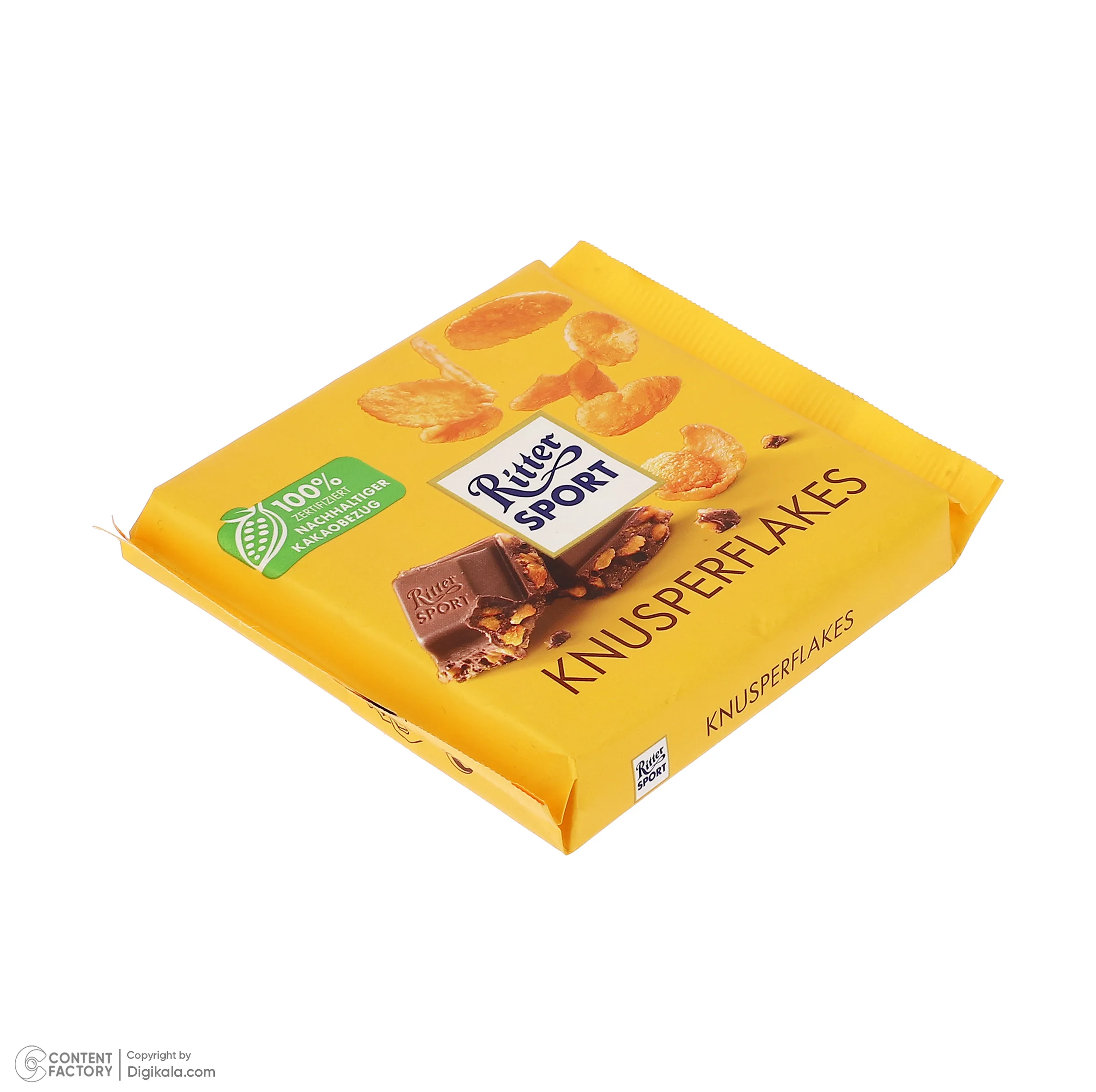 شکلات Crispy Flakes ریتر اسپورت - 100 گرم