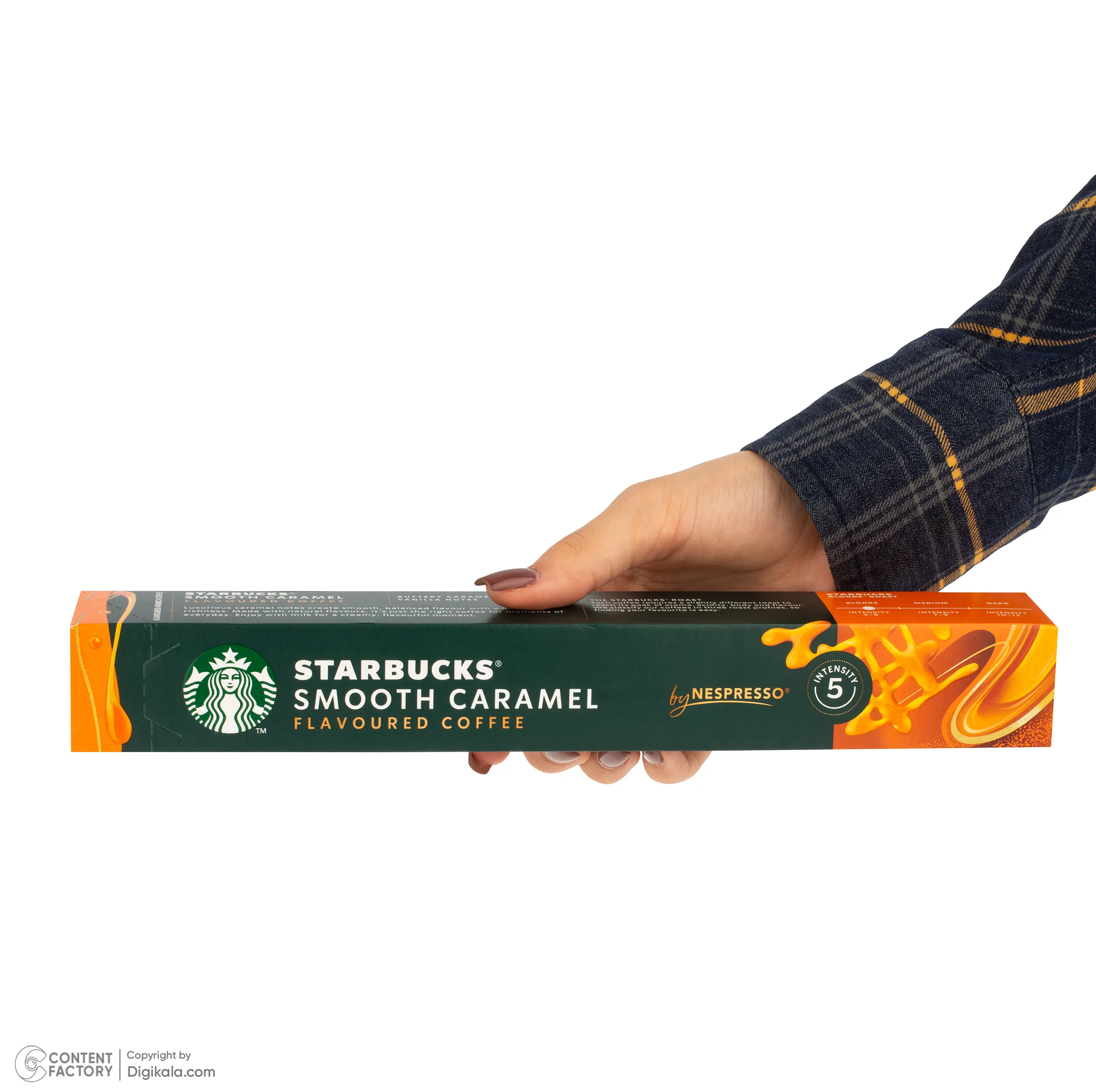 کپسول قهوه Smooth caramel استارباکس - 51 گرم بسته 10 عددی