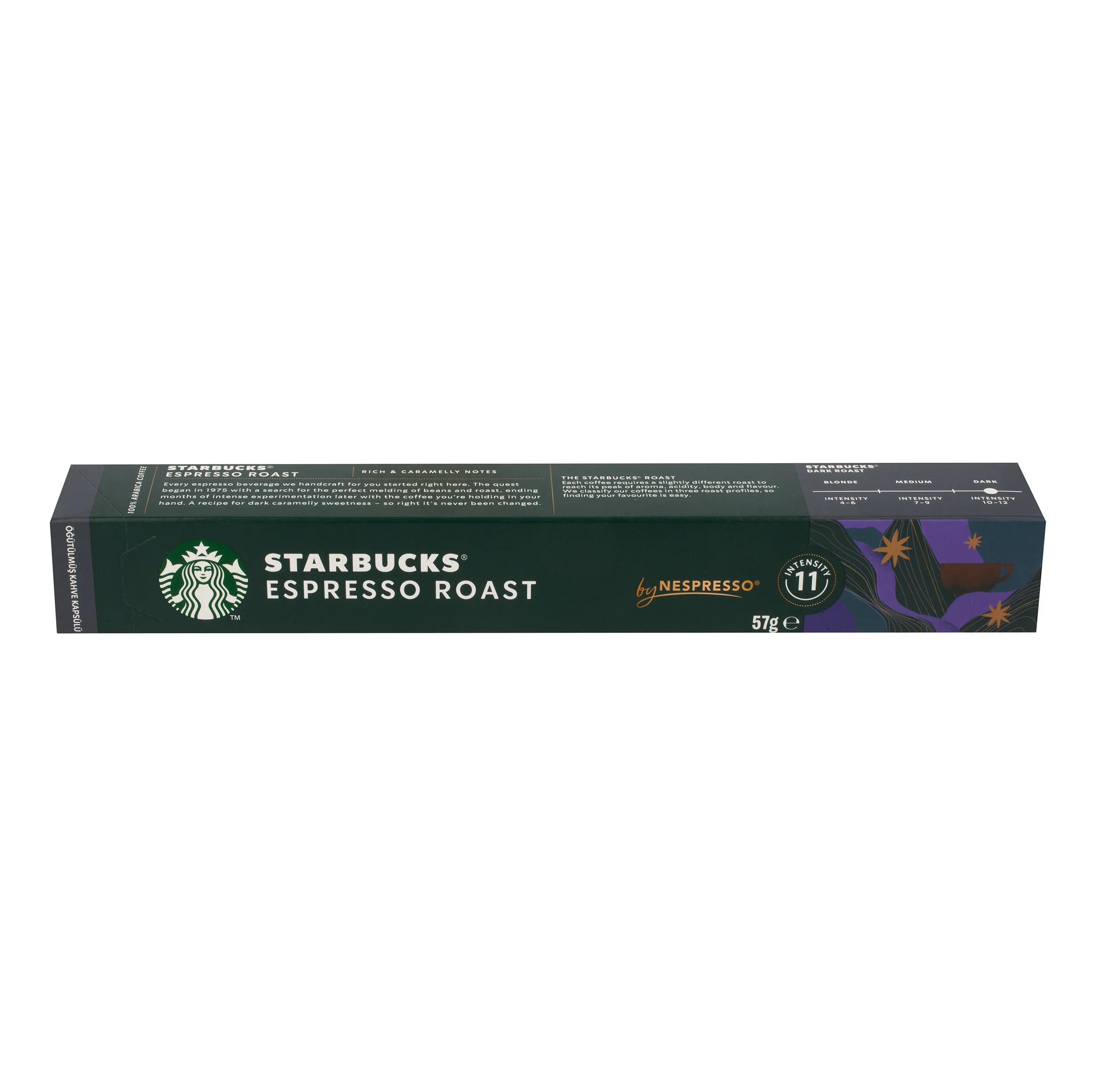 کپسول قهوه Espresso Roast استارباکس - 57 گرم بسته 10 عددی
