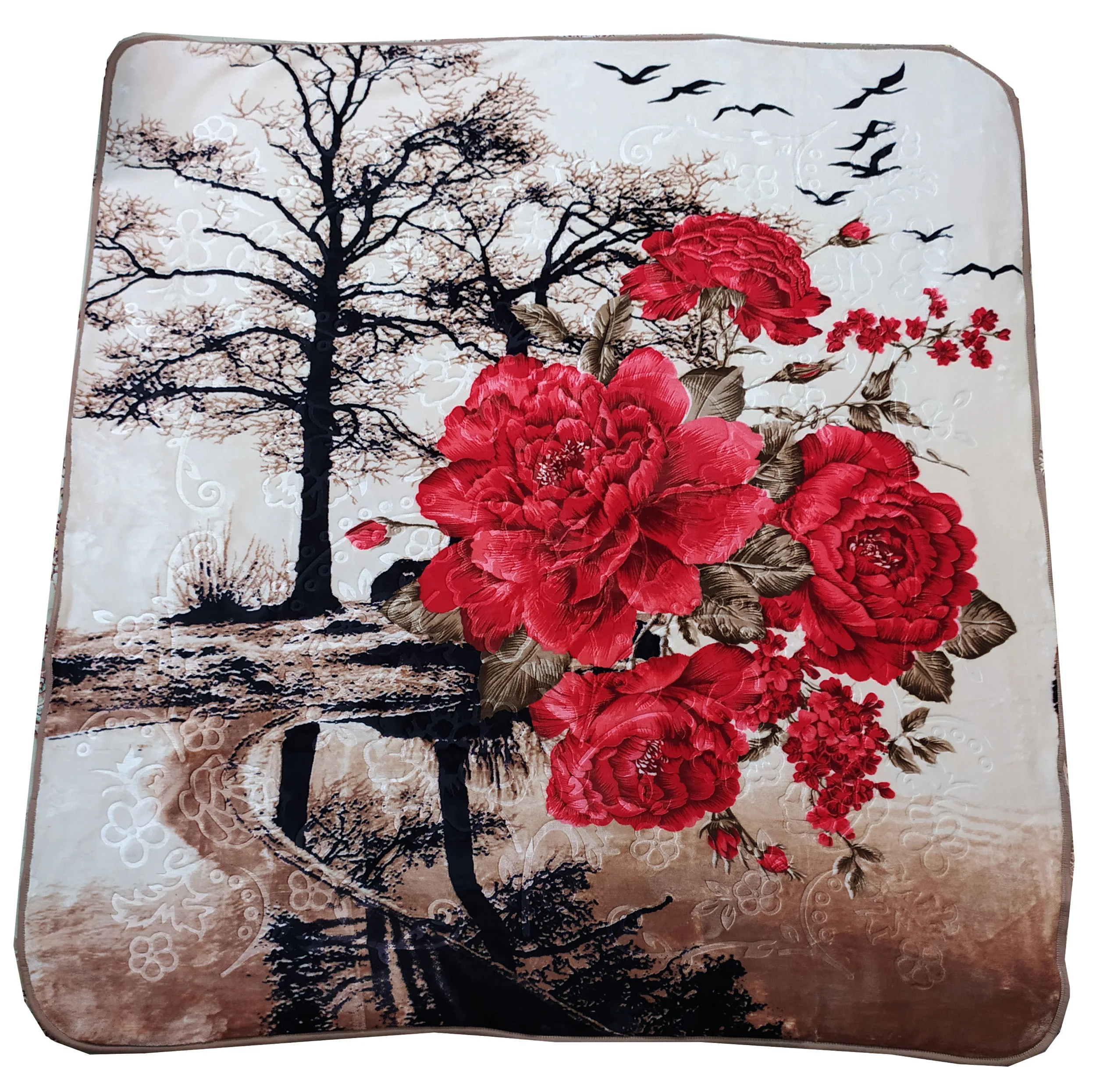 پتو شادیلون مدل Rose دونفره سایز 200x230 سانتی متر