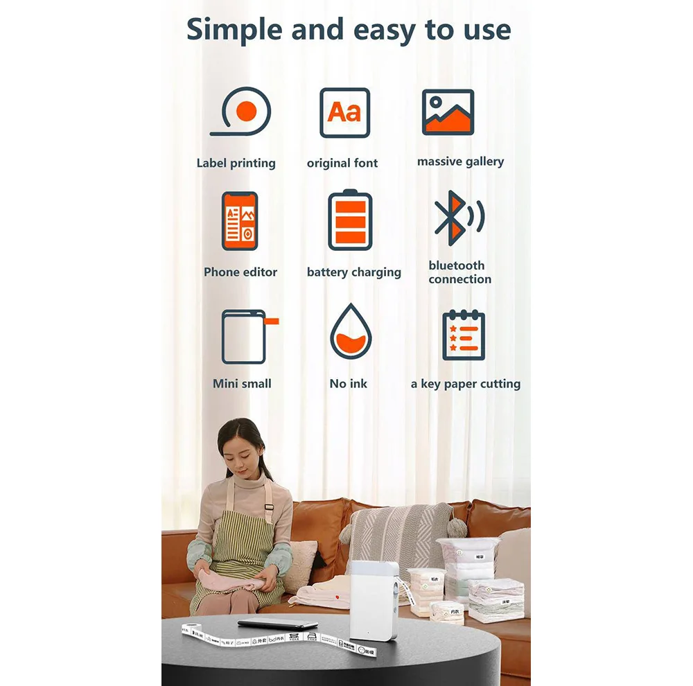 پرینتر لیبل زن حرارتی مدل WP9510