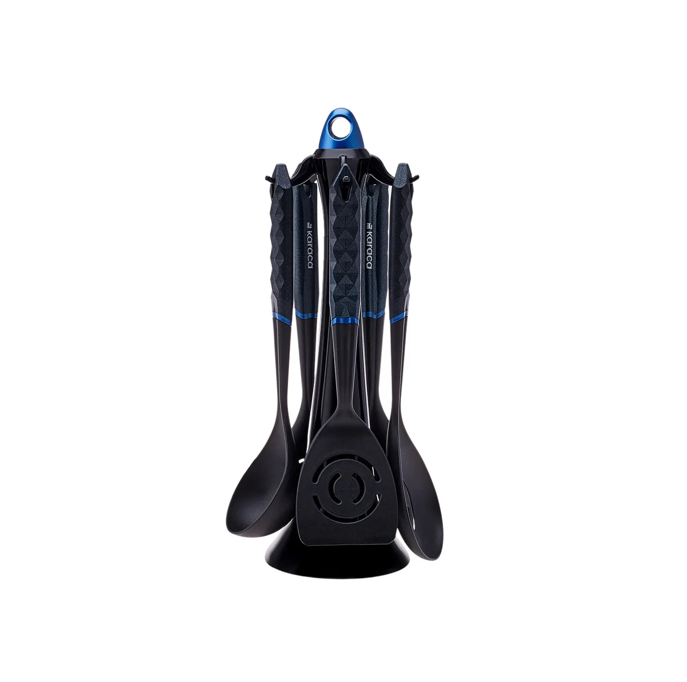 سرویس کفگیر و ملاقه 6 پارچه کاراجا مدل DIAMOND BLUE