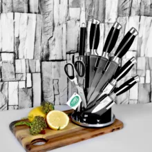 سرویس چاقوی آشپزخانه 9 پارچه سوپر لایف مدل SL-008