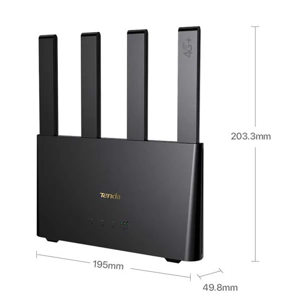 مودم 4G LTE Router دوبانده تندا AC1200 مدل 4G08
