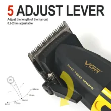 ماشین اصلاح موی سر و صورت شارژی وی جی ار مدل V-285