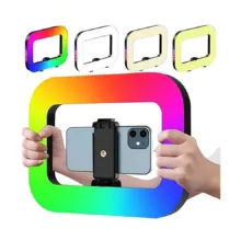 رینگ لایت مدل U200S RGB Handheld Square Ring Light with Stand