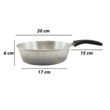 سرویس تابه 3 پارچه مدل روحی چکشی کد 18-20-24