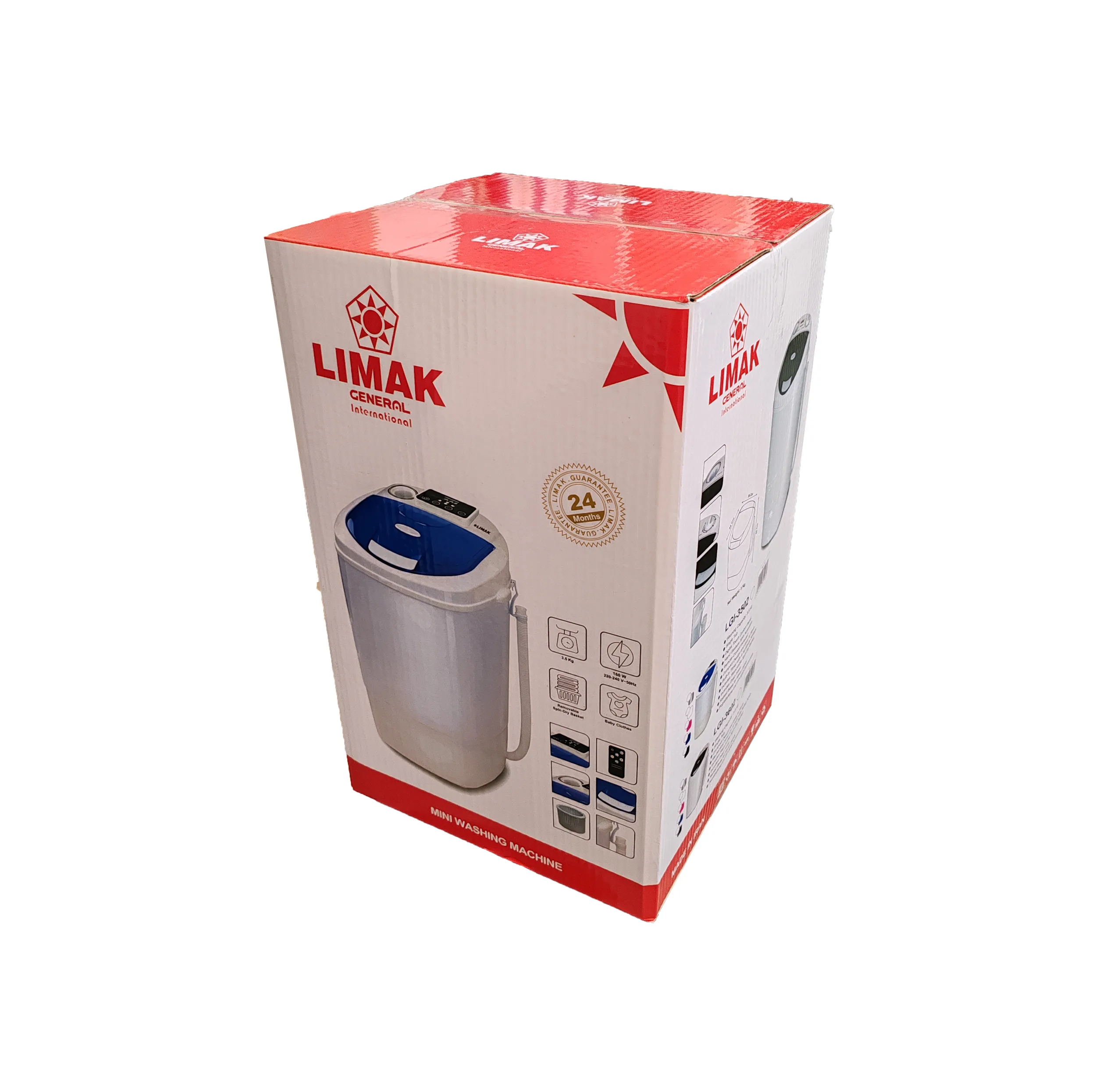 مینی واش 3.5 کیلوگرم لیماک جنرال اینترنشنال مدل LGI-3502
