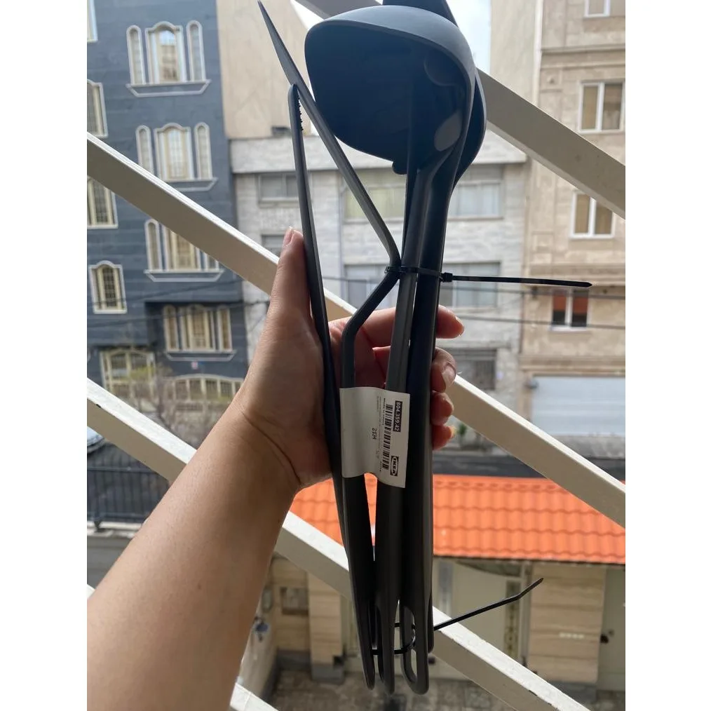 سرویس کفگیر و ملاقه 5 پارچه ایکیا مدل IKEA-8043