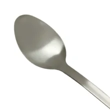 کفگیر مدل استیل دسته چوبی کد 1silver