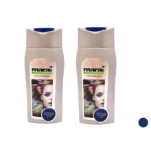 شامپو رنگساژ مارال شماره 6.10 حجم 400 میلی لیتر رنگ آبی کهکشانی مجموعه دو عددی