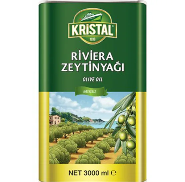 روغن زیتون کریستال - 3 لیتر