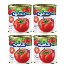 کنسرو رب گوجه فرنگی شامینه – 800 گرم بسته 4 عددی