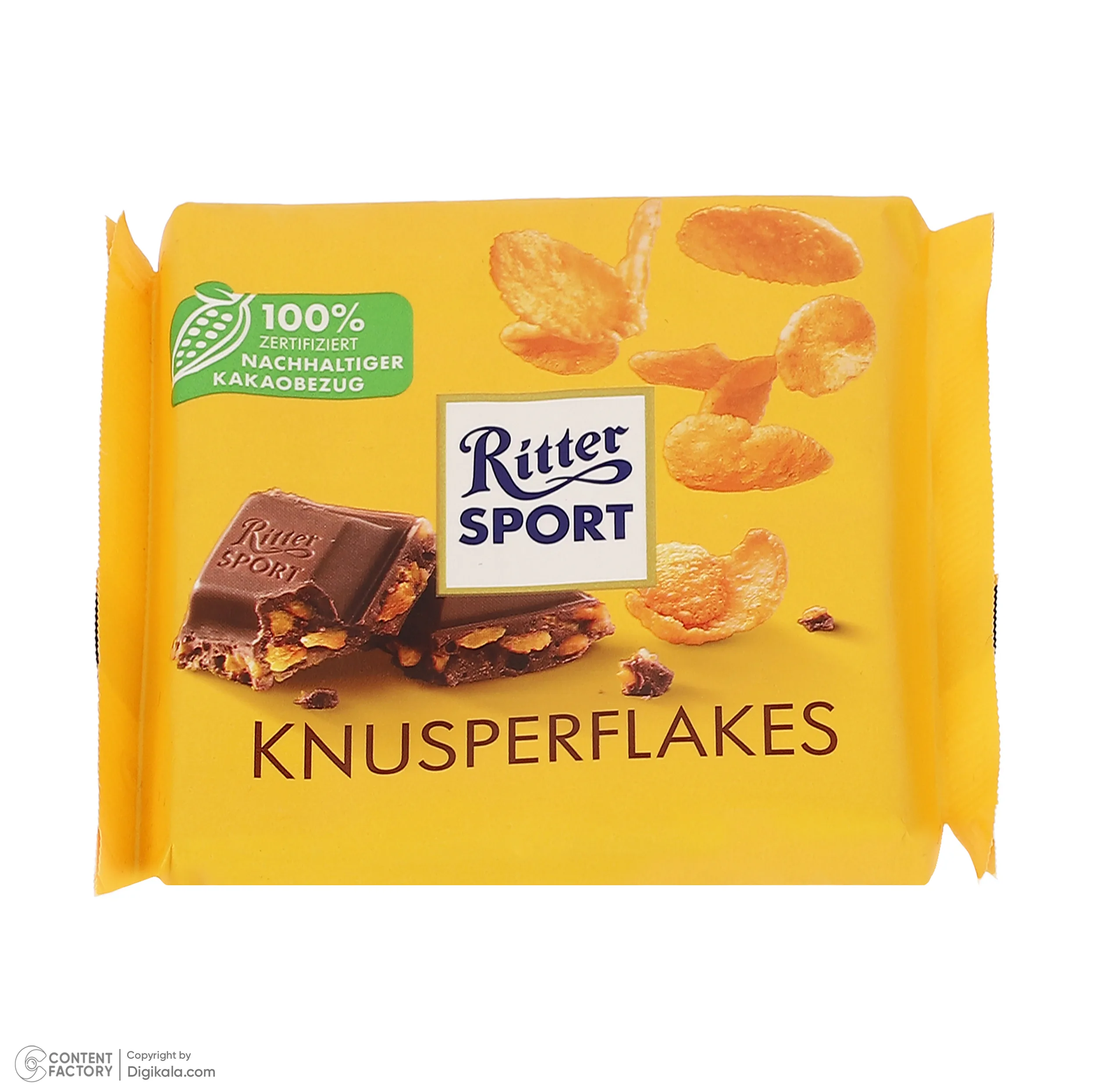 شکلات Crispy Flakes ریتر اسپورت - 100 گرم