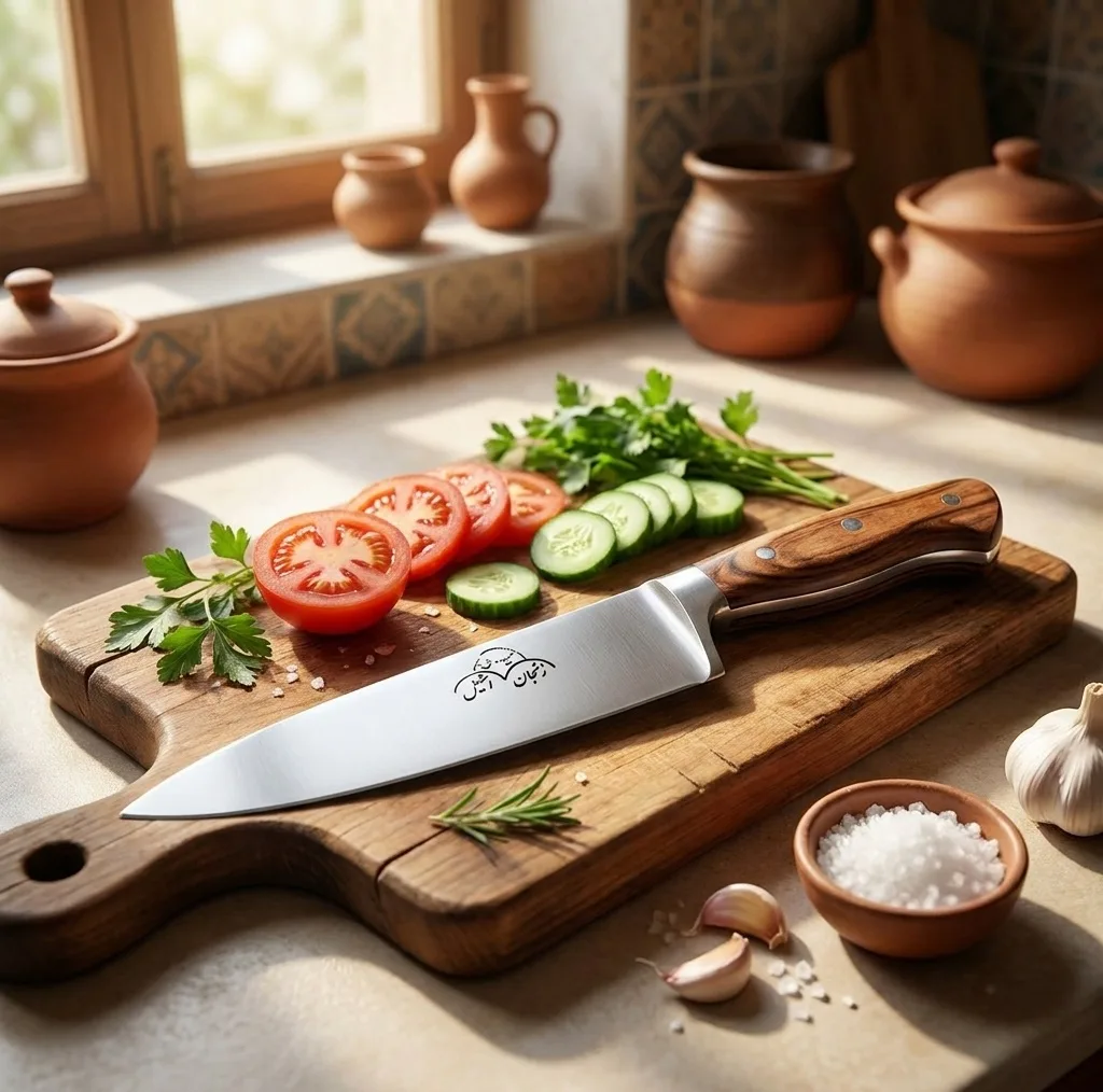 چاقو آشپزخانه حیدری کد023