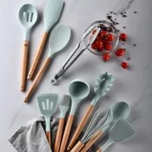 سرویس کفگیر و ملاقه 12 پارچه وون مدل KITCHEN LIFE-1007