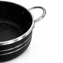 سرویس قابلمه گرانیتی 6 پارچه آویسا مدل آذین