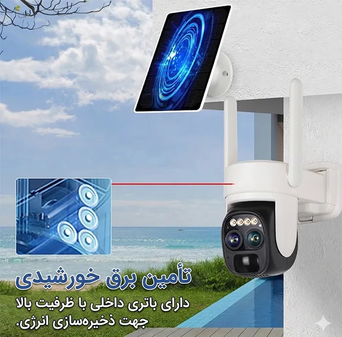 دوربین مداربسته تحت شبکه اوکم مدل TP2