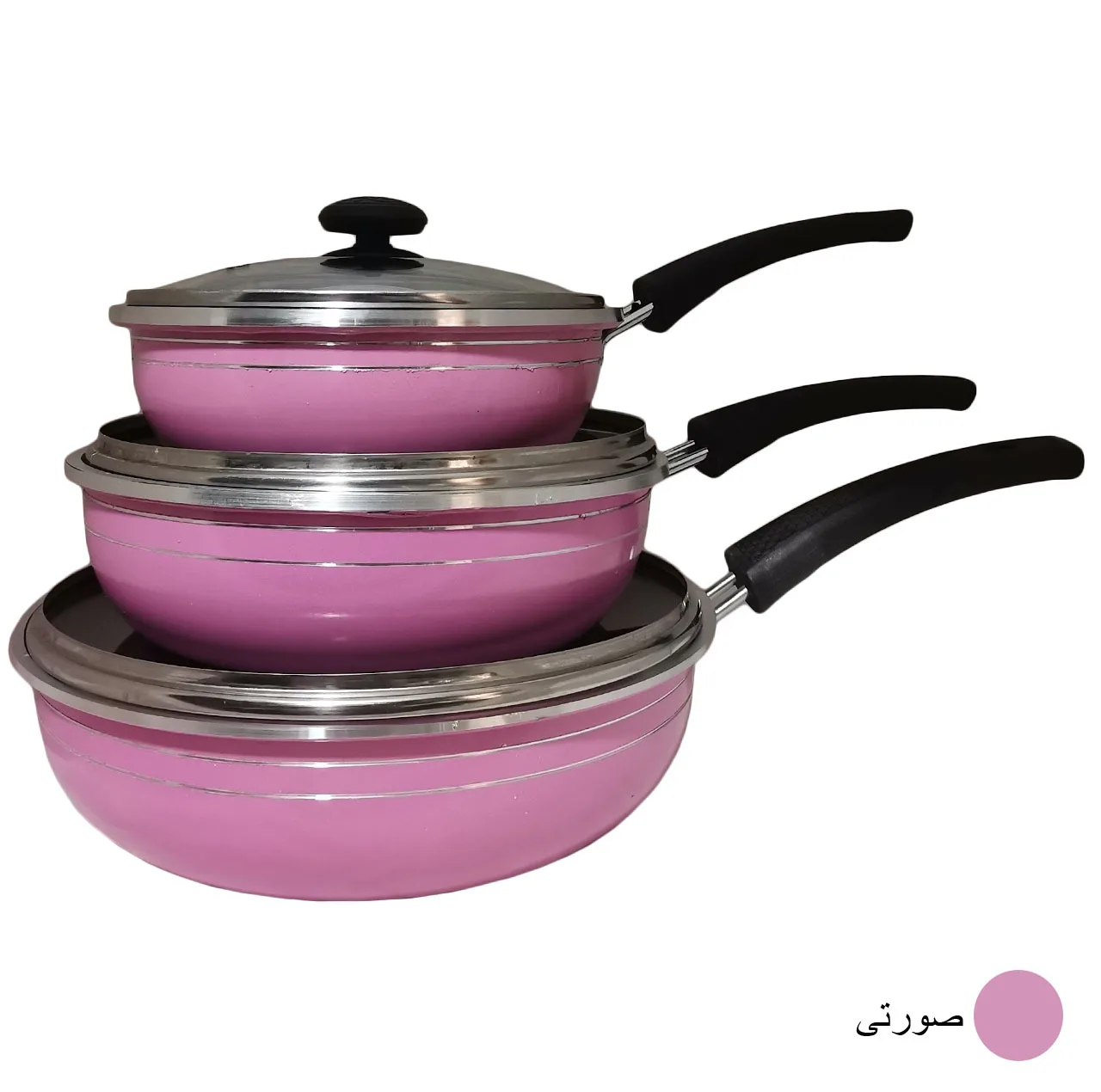 سرویس تابه 6 پارچه طرح گرانیت مدل 5502