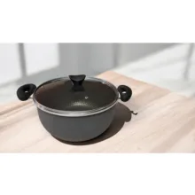 سرویس قابلمه و تابه گرانیتی 7 پارچه مدل آوا زنبوری
