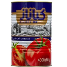 رب گوجه فرنگی کیاناز - 4300 گرم بسته 2 عددی