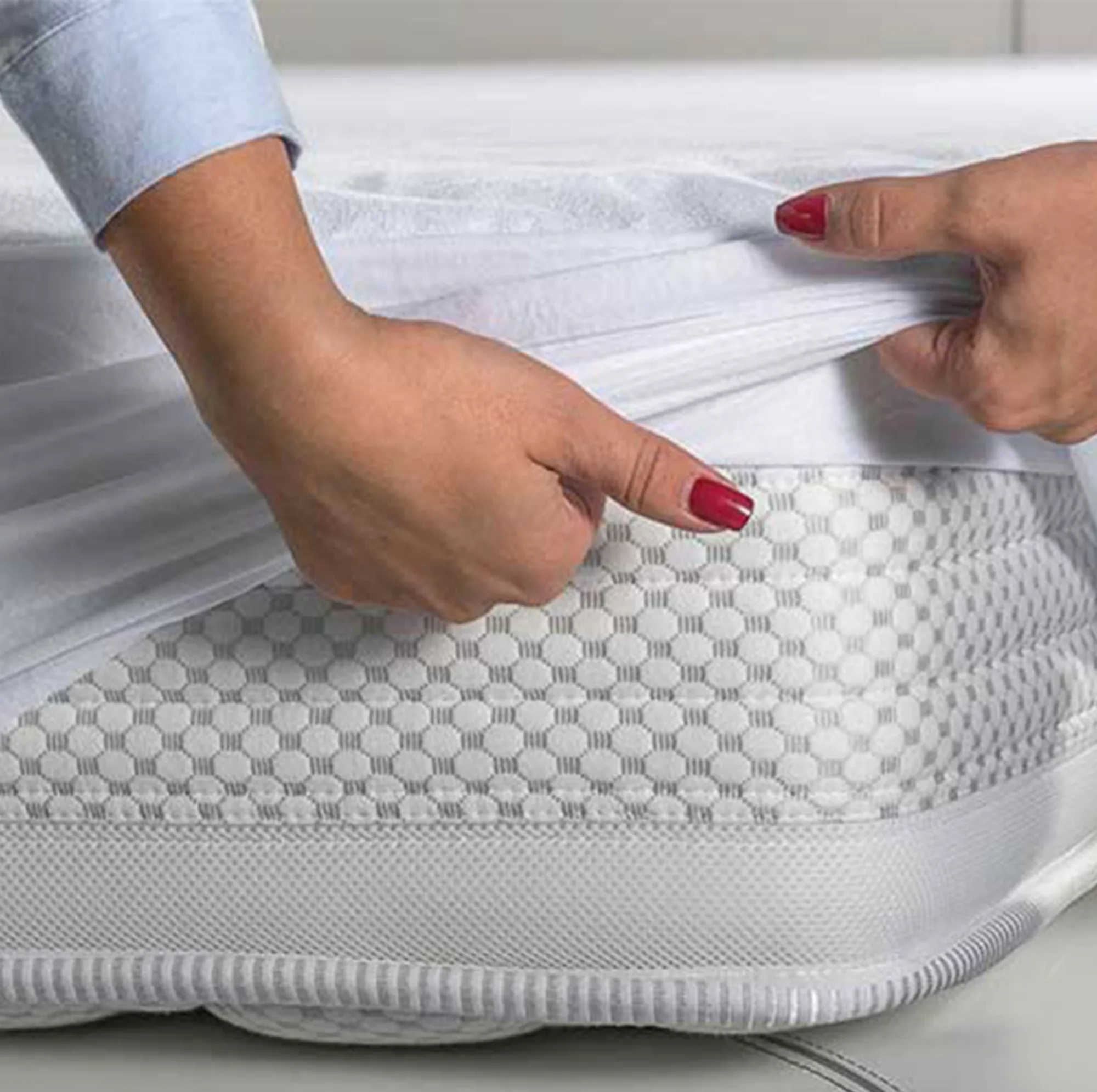 محافظ تشک ضد آب نیکیا مدل niki76 دو نفره سایز 160×200 سانتی متر
