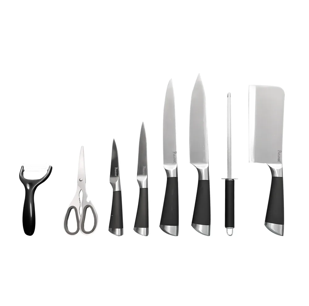 سرویس چاقو آشپزخانه 8 پارچه پارادایس مدل HS-1010