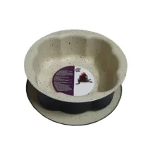 ظرف پخت به گز مدل گل کف برجسته
