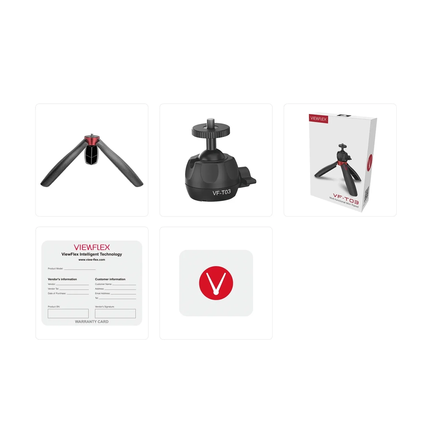سه پایه دوربین ویوفلکس مدل VF-T03