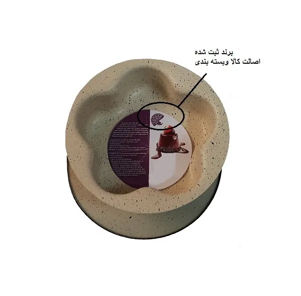 قالب ته چین به گز مدل گل