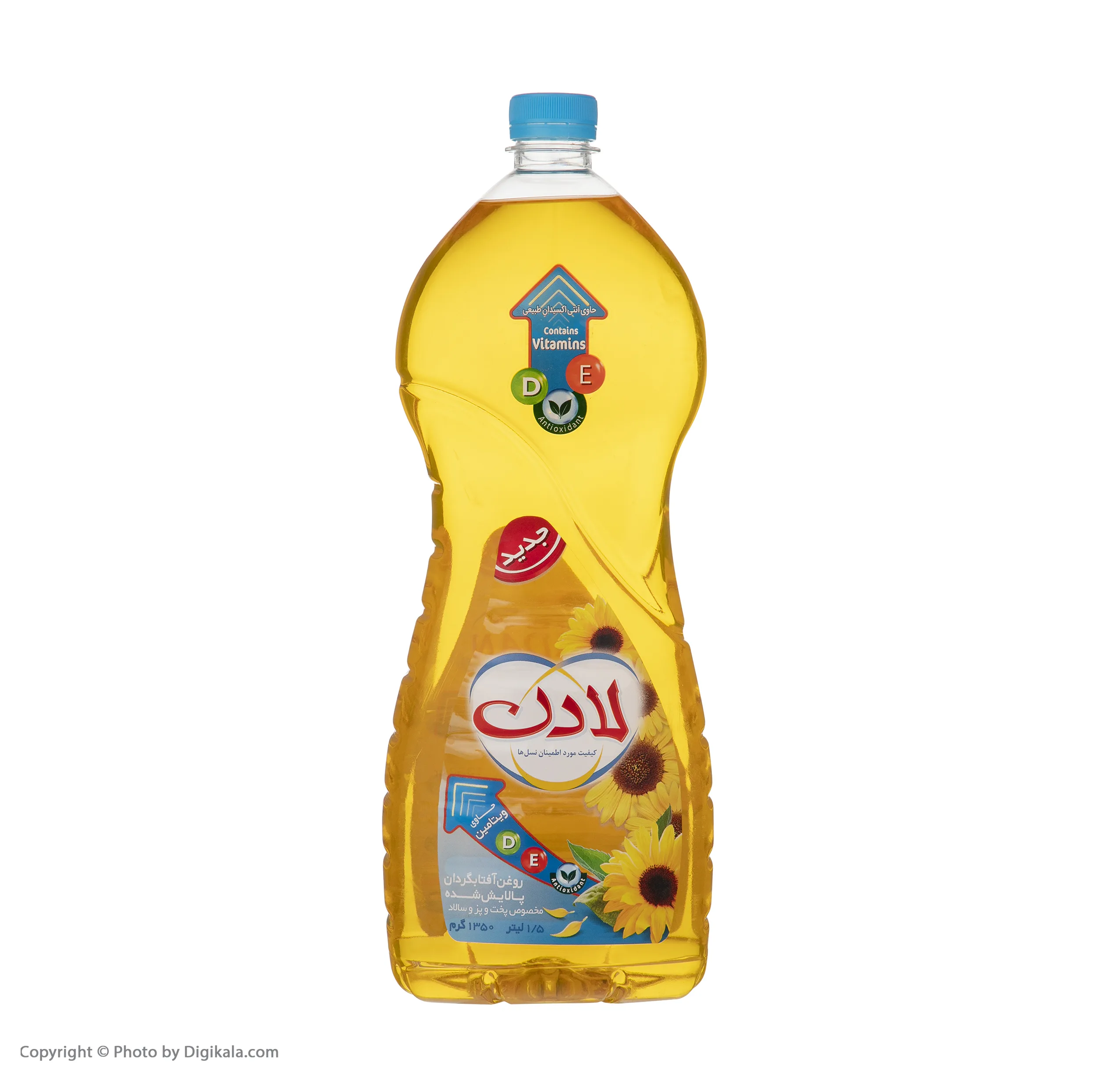 روغن مایع ویتامینه آفتاب گردان لادن - 1.5 لیتر