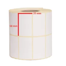 برچسب پرینتر لیبل زن مدل 25x50