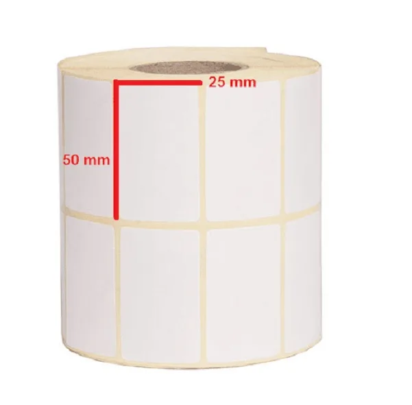 برچسب پرینتر لیبل زن مدل 25x50