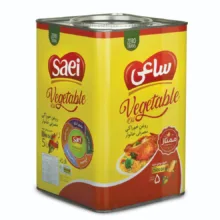 روغن نیمه جامد گیاهی زیروترانس حاوی روغن ذرت ساعی – 5 کیلوگرم